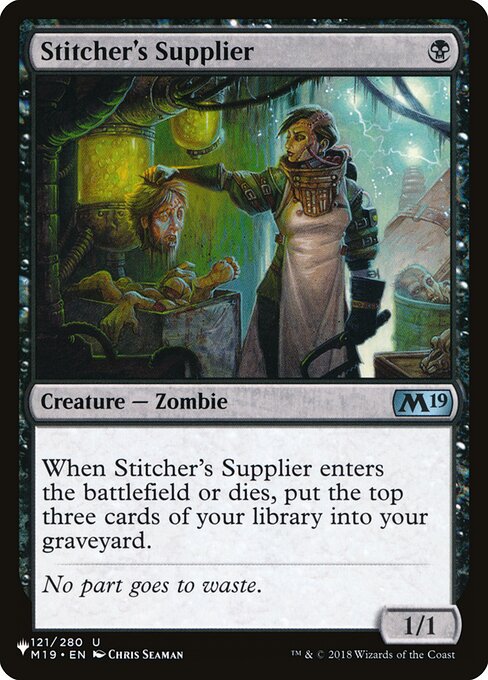 Stitcher's Supplier (529) - The List - Game On