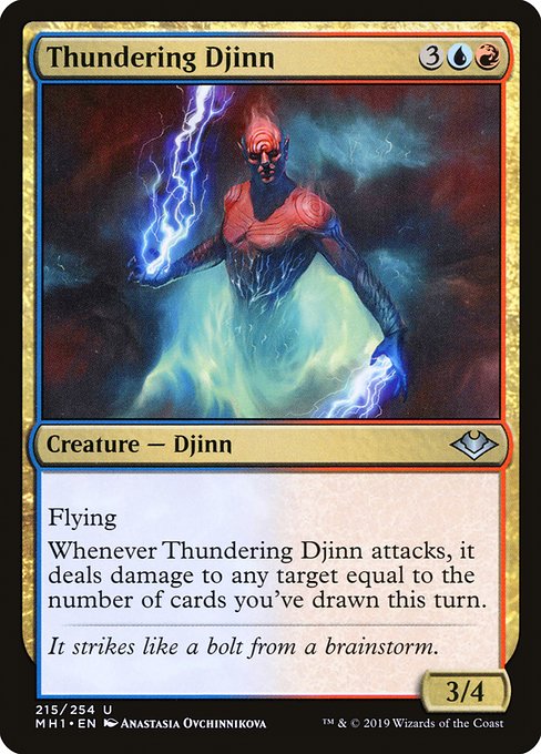 Thundering Djinn (215) - Modern Horizons - Game On