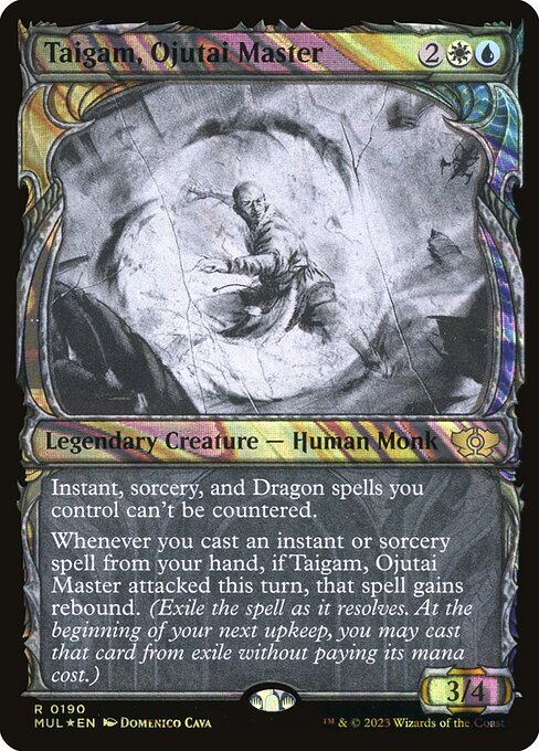 Taigam, Ojutai Master (190) - SHOWCASE (Foil) - Multiverse Legends - Game On