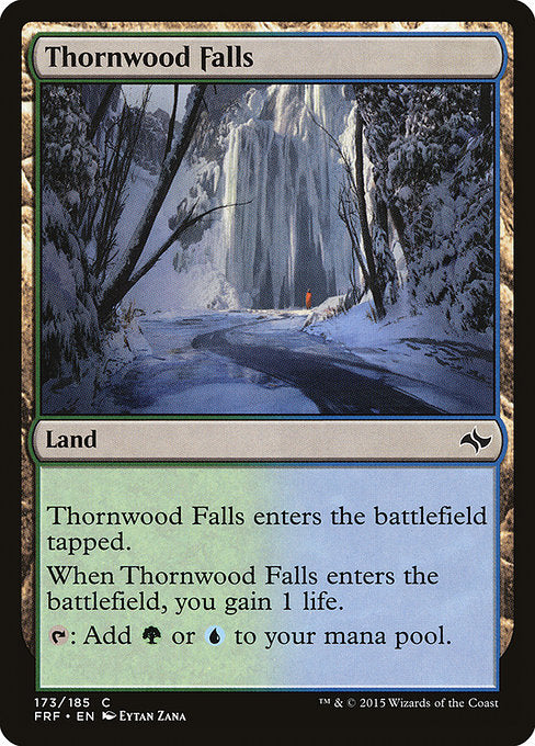 Thornwood Falls (173) (Foil) - Fate Reforged - Game On