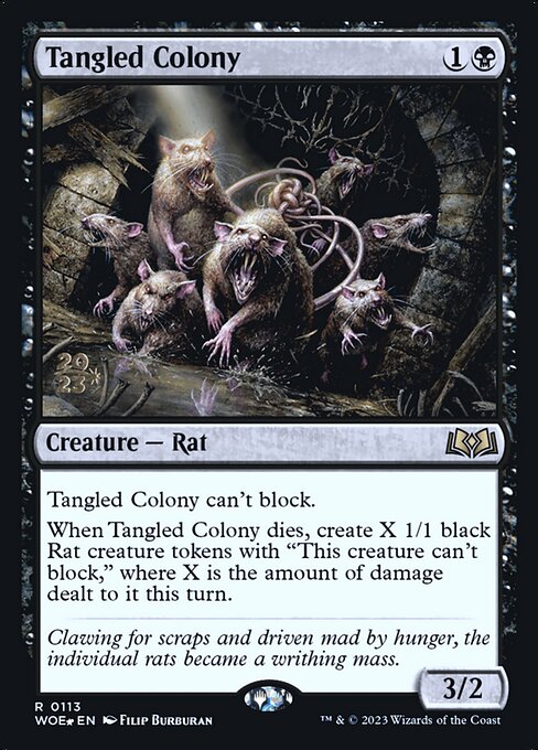 Tangled Colony (113s) (Foil) - Wilds of Eldraine Promos - Game On