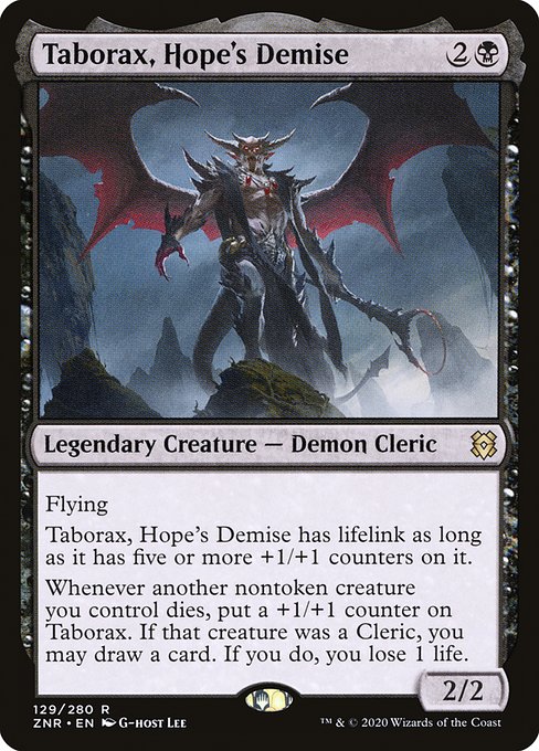 Taborax, Hope's Demise (129) (Foil) - Zendikar Rising - Game On