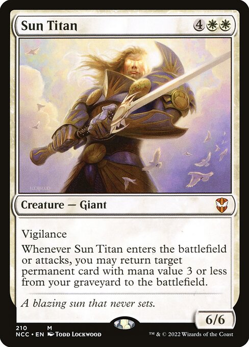 Sun Titan (210) - New Capenna Commander - Game On