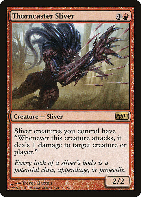 Thorncaster Sliver (158) - Magic 2014 - Game On