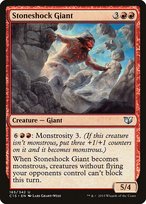 Stoneshock Giant (165) - Commander 2015 - Game On