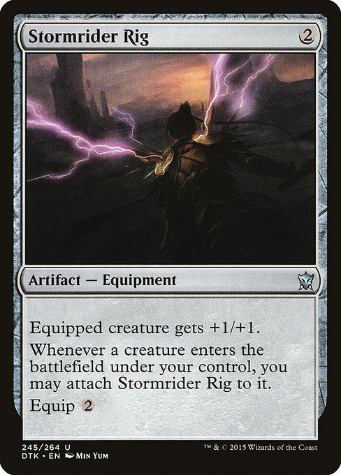 Stormrider Rig (245) (Foil) - Dragons of Tarkir - Game On