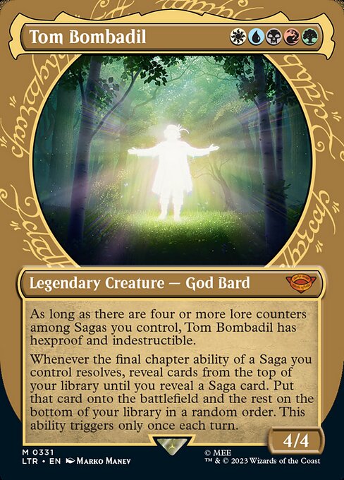 Tom Bombadil (331) - BORDERLESS (Foil) - The Lord of the Rings: Tales of Middle-earth - Game On