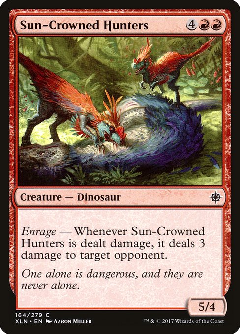 Sun-Crowned Hunters (164) (Foil) - Ixalan - Game On