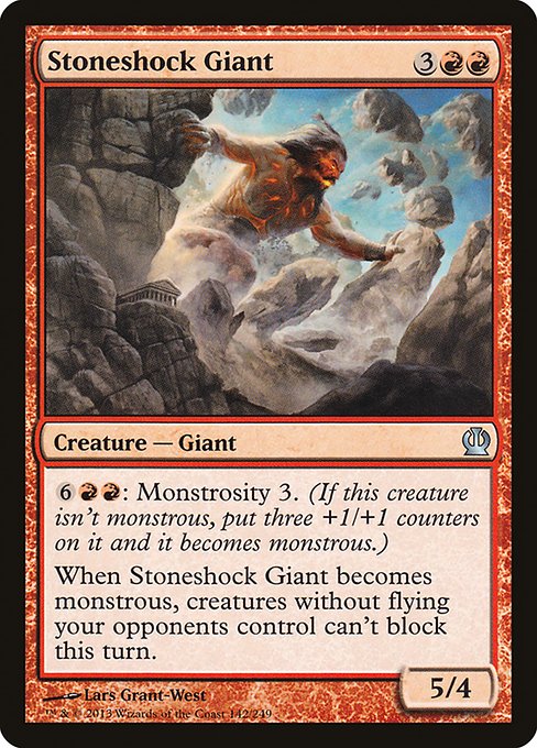 Stoneshock Giant (142) (Foil) - Theros - Game On