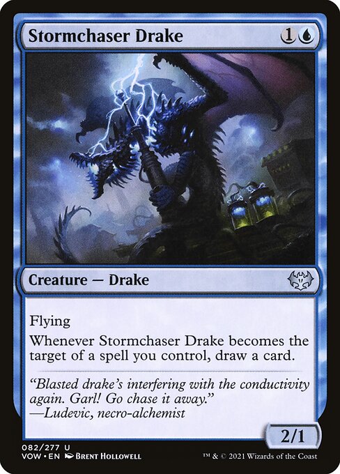 Stormchaser Drake (82) (Foil) - Innistrad: Crimson Vow - Game On