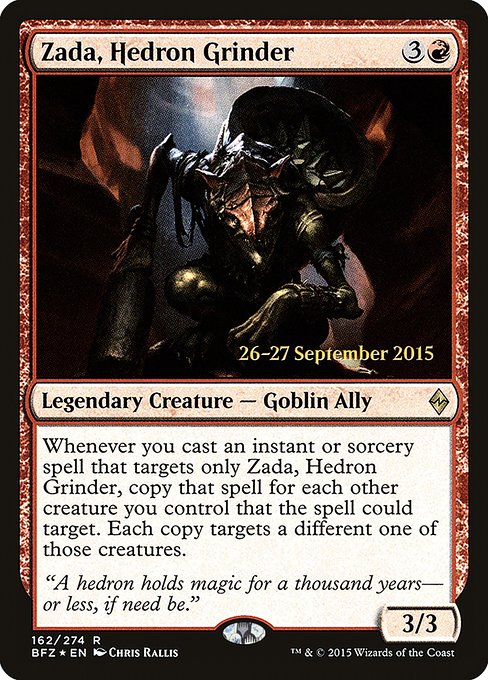 Zada, Hedron Grinder (162s) () () - Battle for Zendikar Promos - Game On