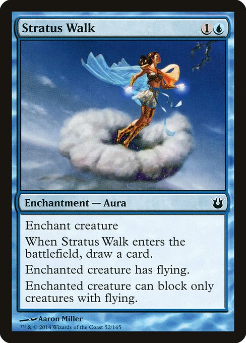 Stratus Walk (52) (Foil) - Born of the Gods - Game On