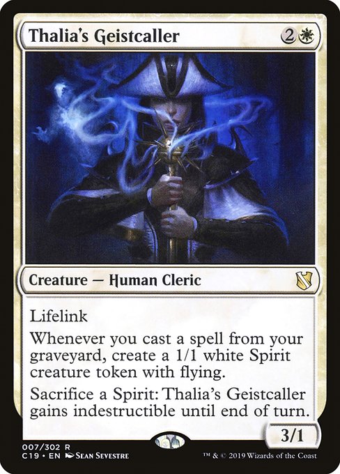 Thalia's Geistcaller (7) - Commander 2019 - Game On