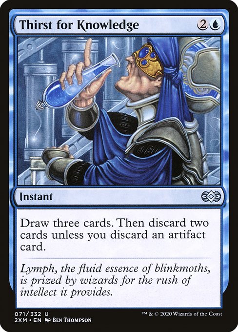 Thirst for Knowledge (71) (Foil) - Double Masters - Game On