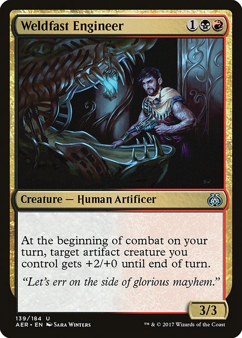 Weldfast Engineer (139) (Foil) - Aether Revolt - Game On