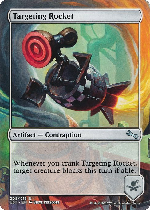 Targeting Rocket (205) - BORDERLESS (Foil) - Unstable - Game On