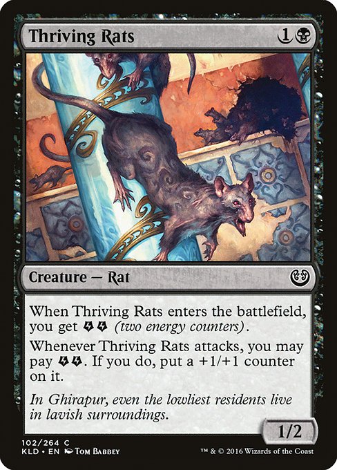 Thriving Rats (102) (Foil) - Kaladesh - Game On