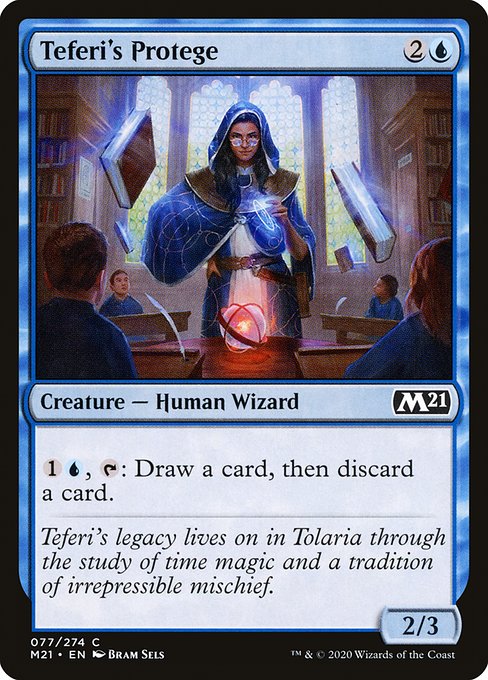 Teferi's Protege (77) (Foil) - Core Set 2021 - Game On