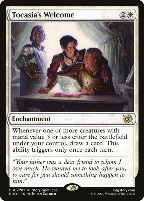 Tocasia's Welcome (30) (Foil) - The Brothers' War - Game On