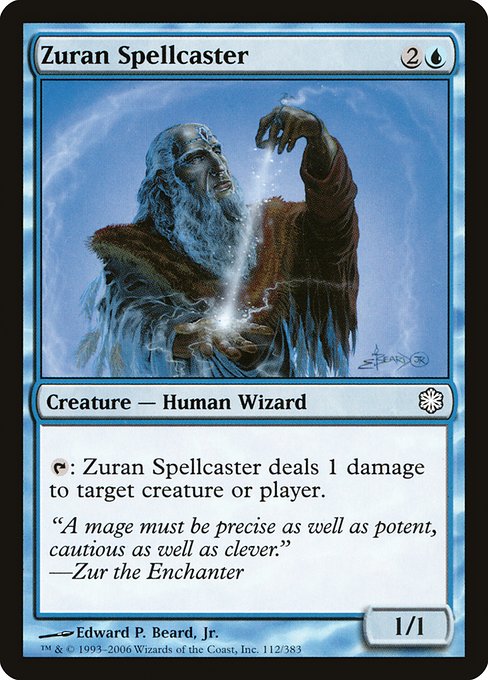 Zuran Spellcaster (112) - Coldsnap Theme Decks - Game On