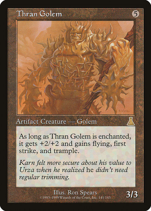 Thran Golem (141) - Urza's Destiny - Game On