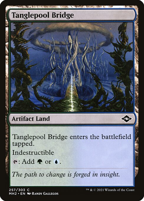 Tanglepool Bridge (257) (Foil) - Modern Horizons 2 - Game On