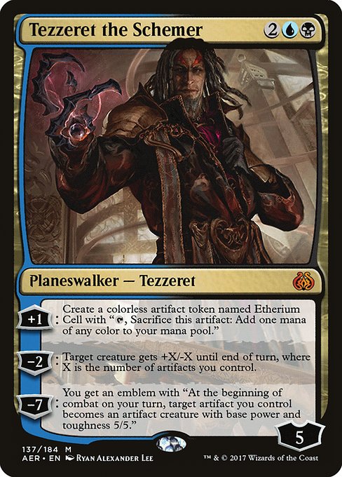 Tezzeret the Schemer (137) - Aether Revolt - Game On