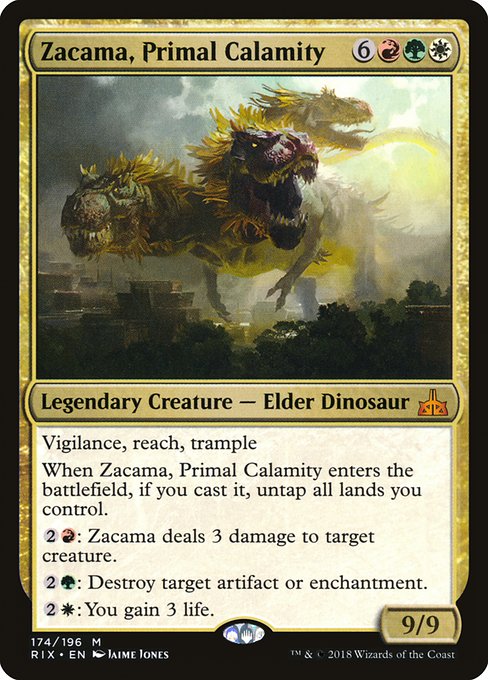 Zacama, Primal Calamity (174) - Rivals of Ixalan - Game On