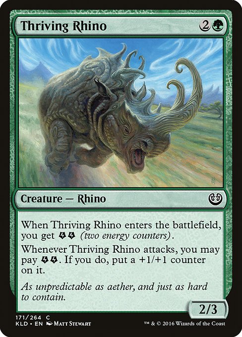 Thriving Rhino (171) (Foil) - Kaladesh - Game On