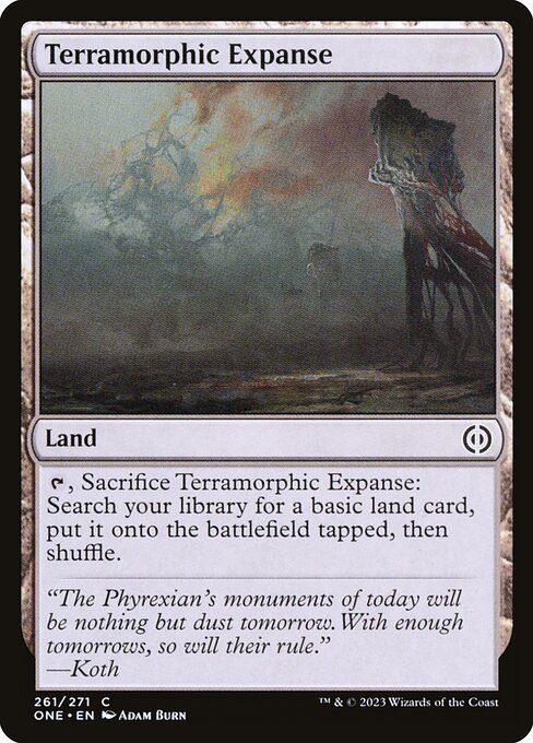 Terramorphic Expanse (261) - Phyrexia: All Will Be One - Game On