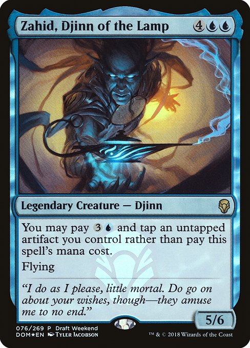 Zahid, Djinn of the Lamp (76) () () - Dominaria Promos - Game On