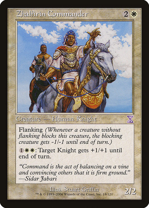 Zhalfirin Commander (18) (Foil) - Time Spiral Timeshifted - Game On