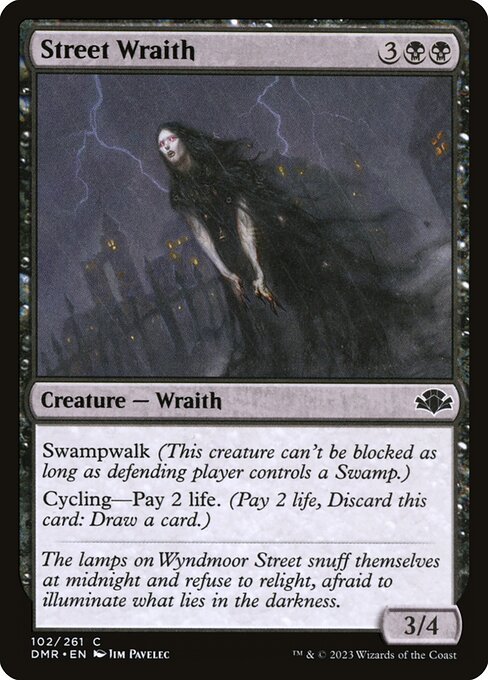 Street Wraith (102) (Foil) - Dominaria Remastered - Game On