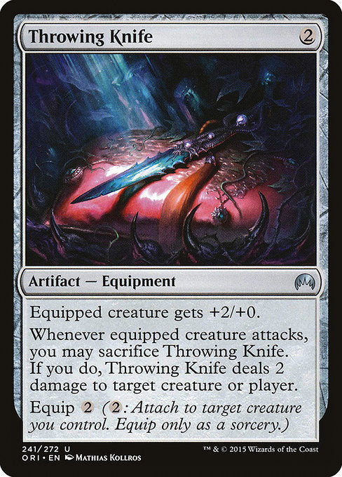 Throwing Knife (241) (Foil) - Magic Origins - Game On