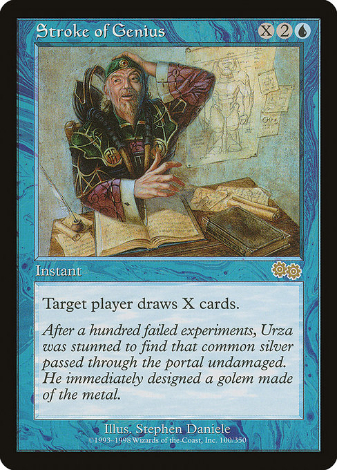 Stroke of Genius (100) - Urza's Saga - Game On