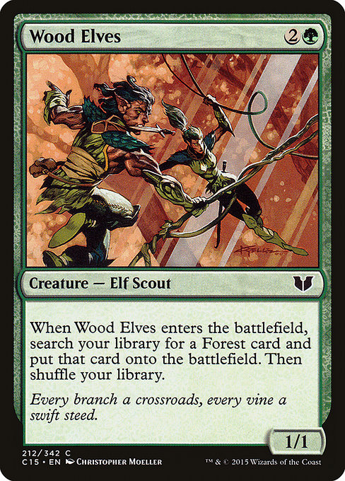 Wood Elves (212) - Commander 2015 - Game On