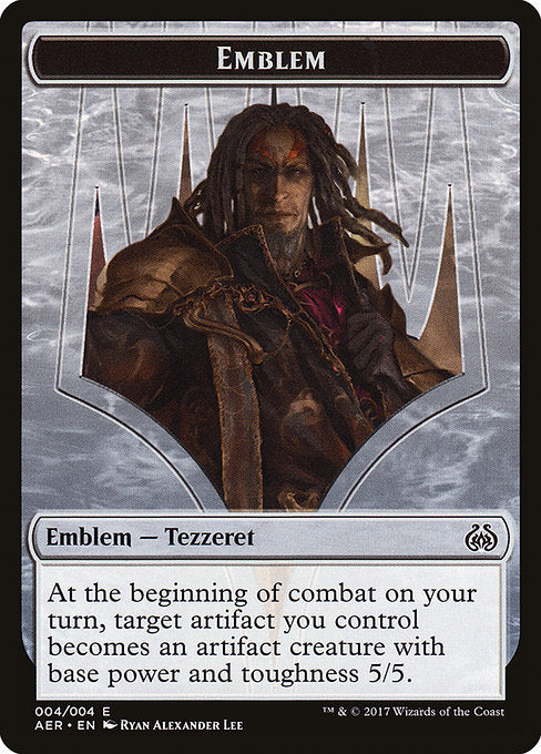 Tezzeret the Schemer Emblem (4) - Aether Revolt Tokens - Game On