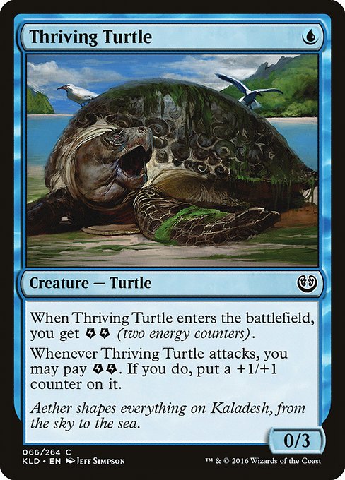 Thriving Turtle (66) (Foil) - Kaladesh - Game On