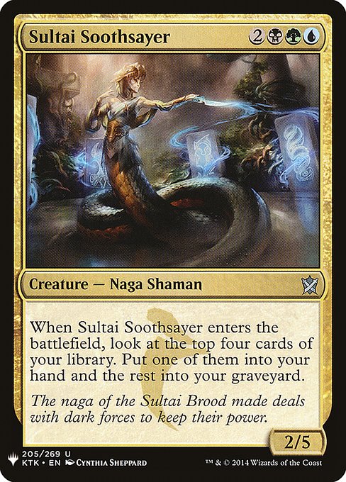 Sultai Soothsayer (1492) - Mystery Booster - Game On