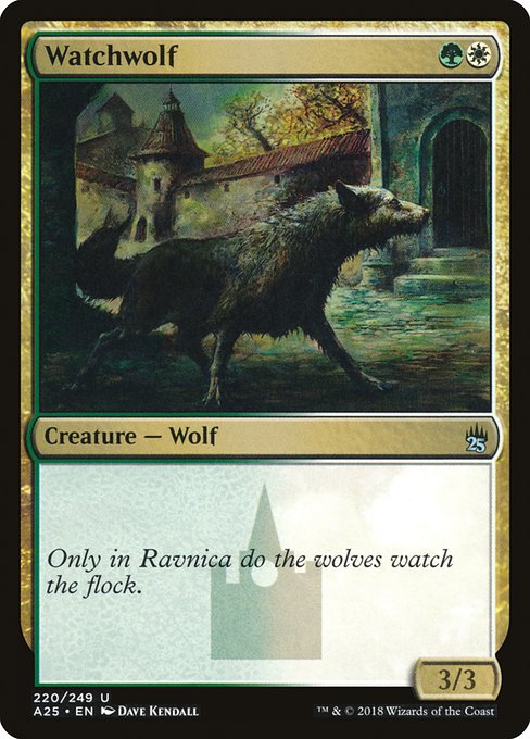 Watchwolf (220) (Foil) - Masters 25 - Game On