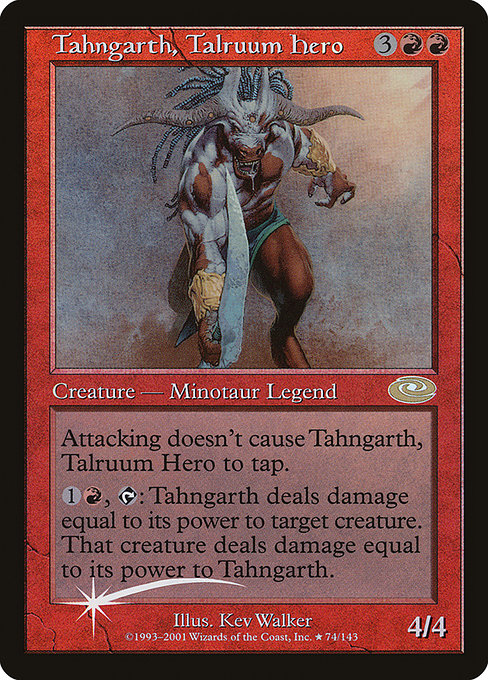 Tahngarth, Talruum Hero (74★) (Foil) - Planeshift - Game On