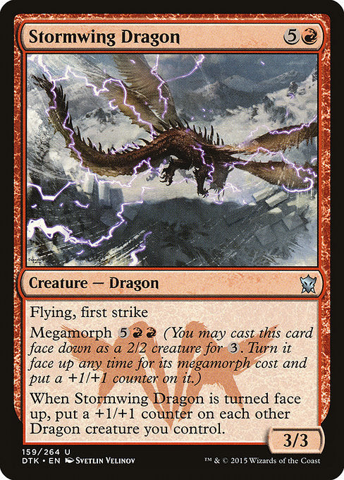 Stormwing Dragon (159) (Foil) - Dragons of Tarkir - Game On