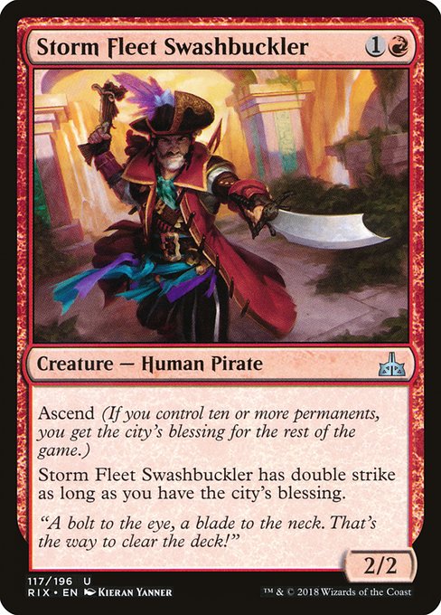 Storm Fleet Swashbuckler (117) - Rivals of Ixalan - Game On