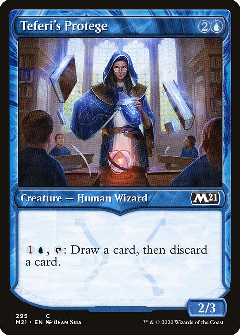 Teferi's Protege (295) - SHOWCASE (Foil) - Core Set 2021 - Game On