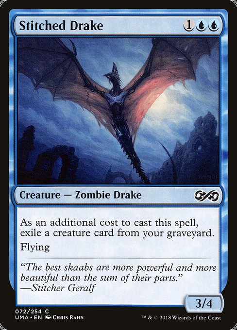 Stitched Drake (72) (Foil) - Ultimate Masters - Game On