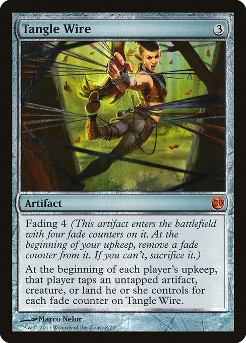 Tangle Wire (8) (Foil) - From the Vault: Twenty - Game On