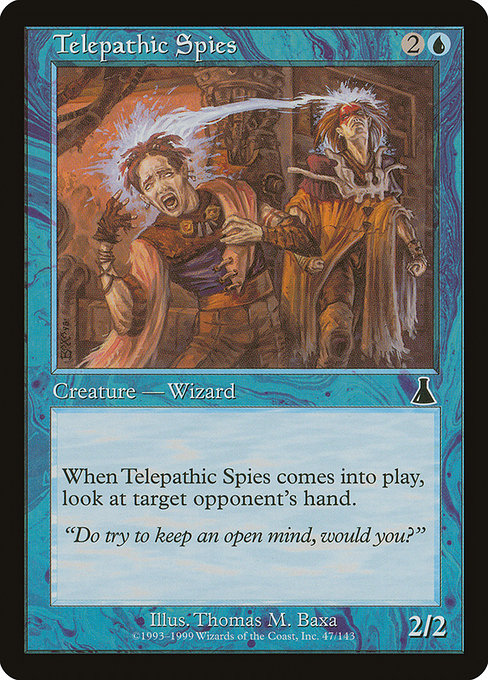 Telepathic Spies (47) - Urza's Destiny - Game On