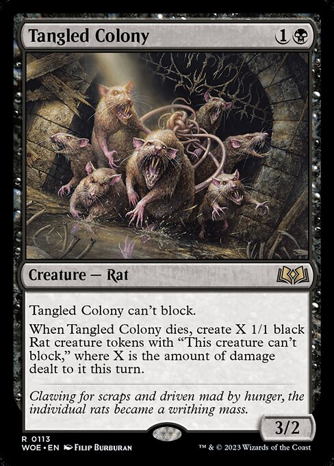 Tangled Colony (113) (Foil) - Wilds of Eldraine - Game On