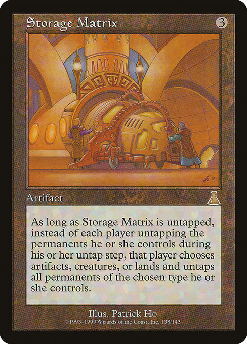 Storage Matrix (138) - Urza's Destiny - Game On