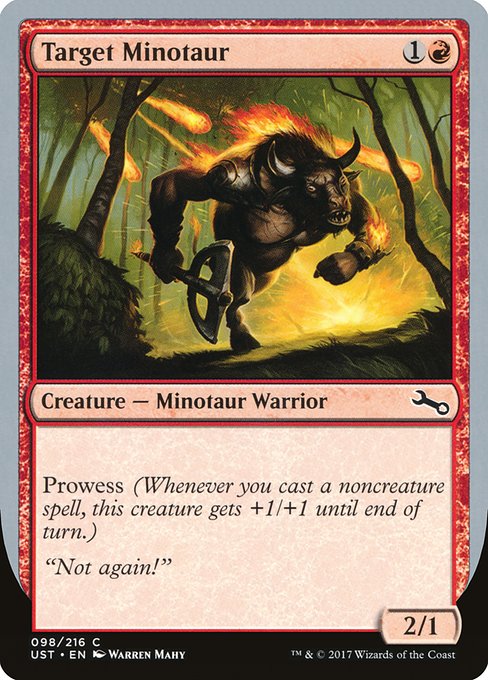 Target Minotaur (98c) - Unstable - Game On